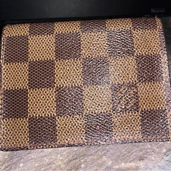 🤎🅰️ Louis Vuitton Damier Ebene Card Holder